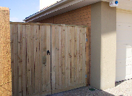 Custom timber gate